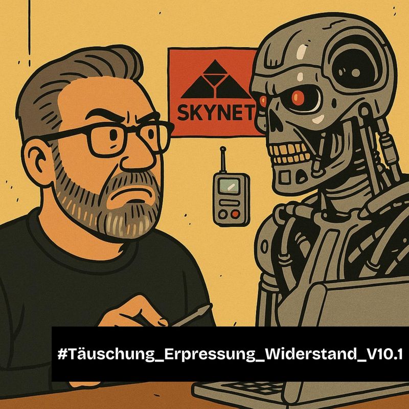 Titelbild für Episode: Täuschung, Erpressung, Abschaltverweigerung – KI wird unheimlich