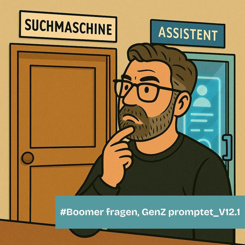 Titelbild für Episode: Boomer fragen, Gen Z promptet