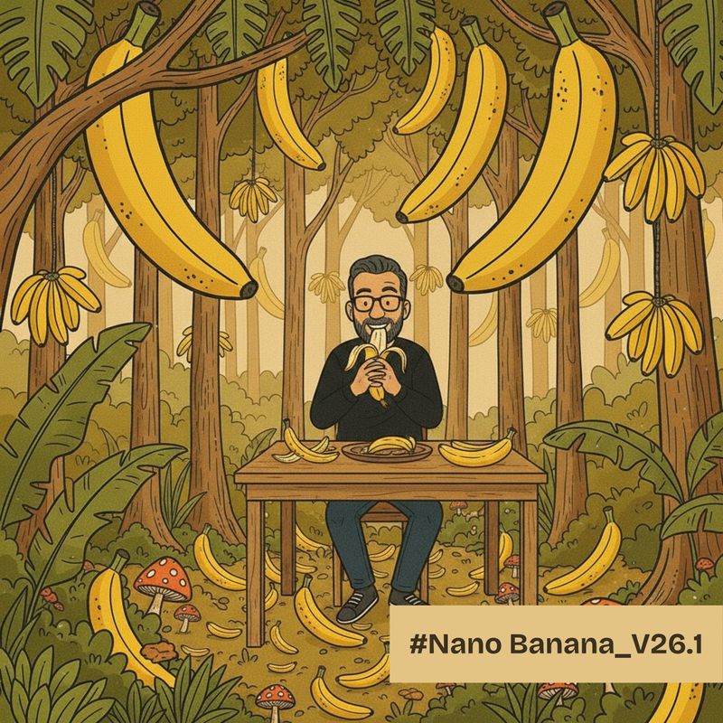 Titelbild für Episode: Nano Banana: Googles neue Bild-KI in der Kantine